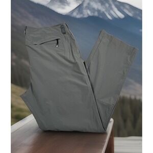 Golite Lightweight Hiking Pants Men‎ L Nylon Straight 35x32 Outdoor Zip Pockets